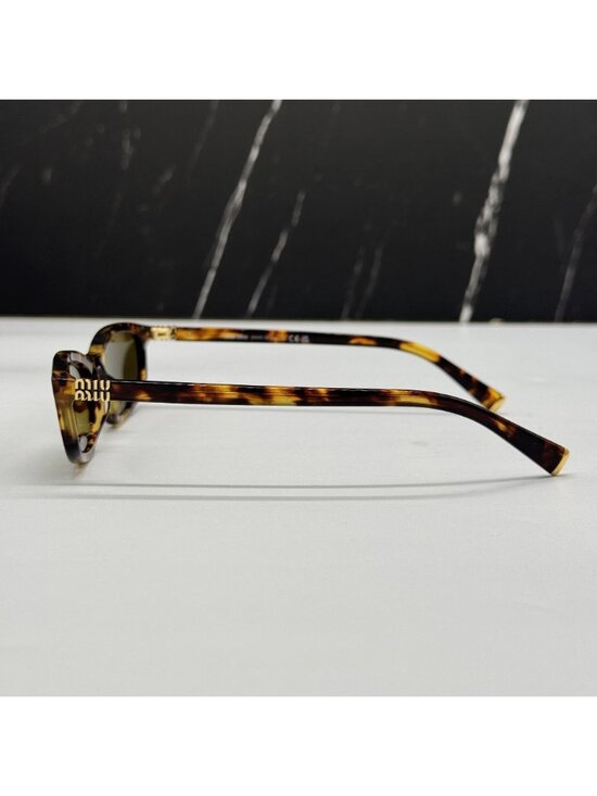 NEW MIU MIU MUA06S 14L09Z SUNGLASSES HAVANA WOMEN MU A06S, SMU A06 EYEWEAR main image 9
